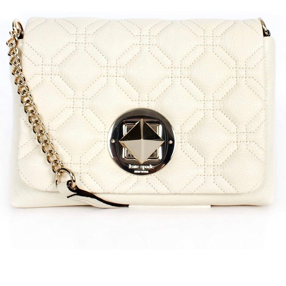 Kate Spade naomi astor court crossbody in Bone